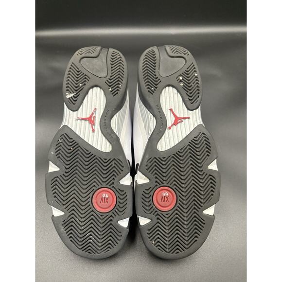 Women’s Size 5.5 Nike Air Jordan Retro 14 Black Toe GS 2024 487524-160 Size 5.5y